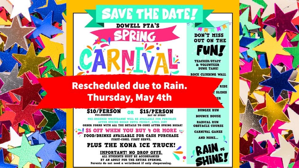 Spring Carnival Flyer